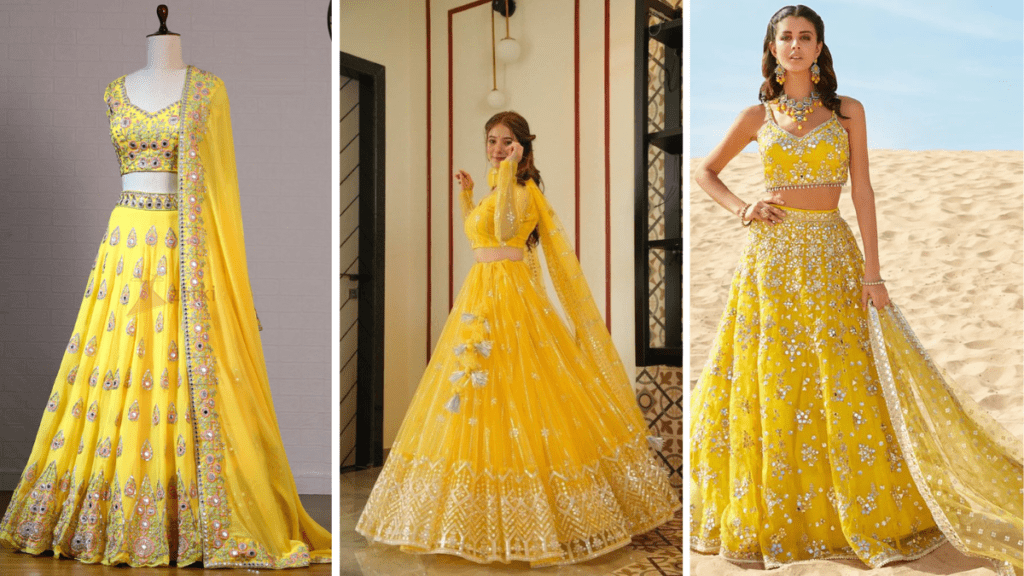 Haldi Outfit for Bride