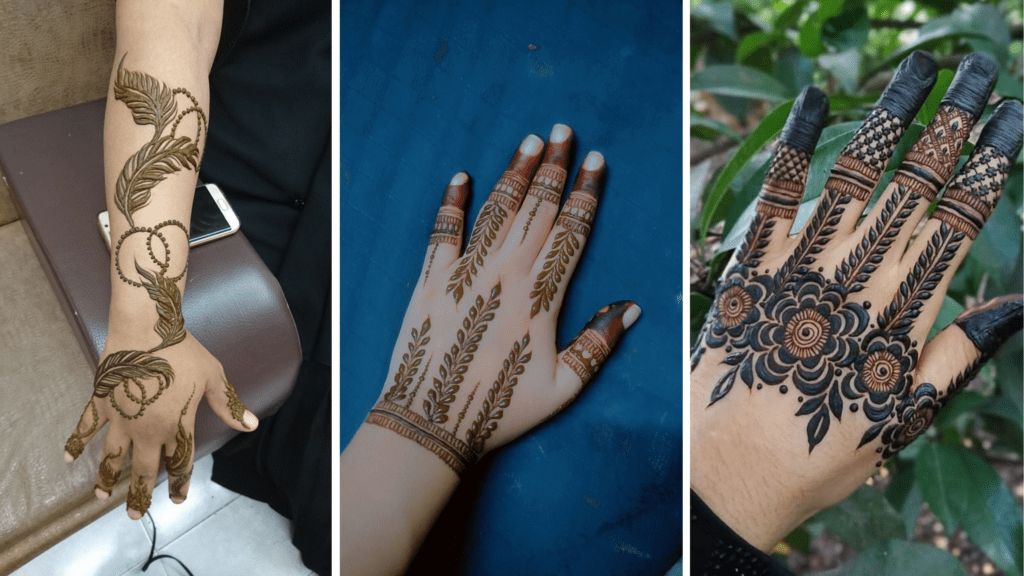 Leaf Mehndi Designs