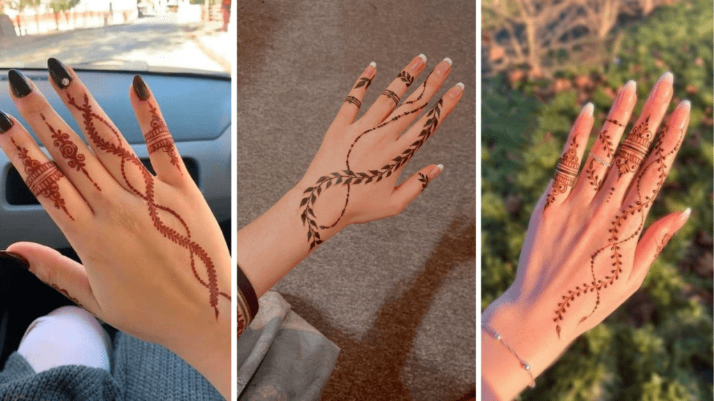Mehndi Design Finger
