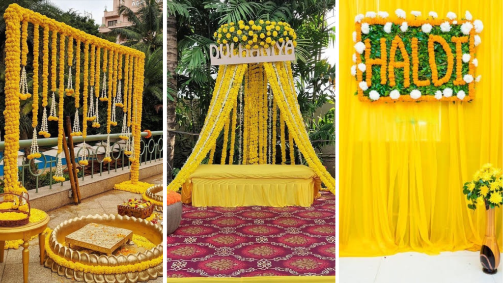Haldi Decoration Ideas