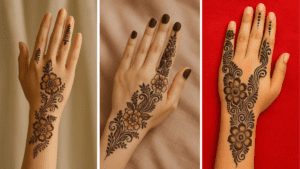 Bridal Mehndi Design Simple