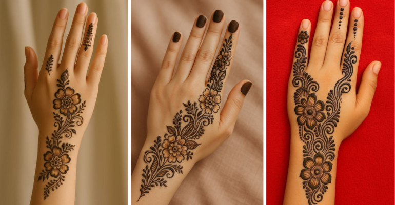 Bridal Mehndi Design Simple