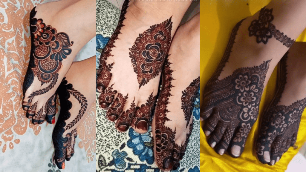 Mehndi Design Foot