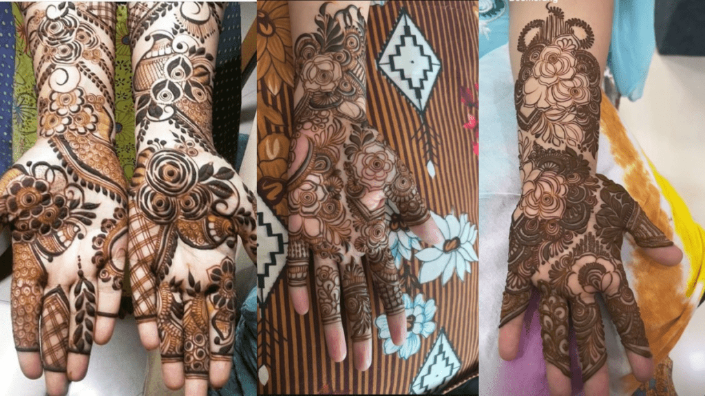 Simple Mehndi Designs for Girls