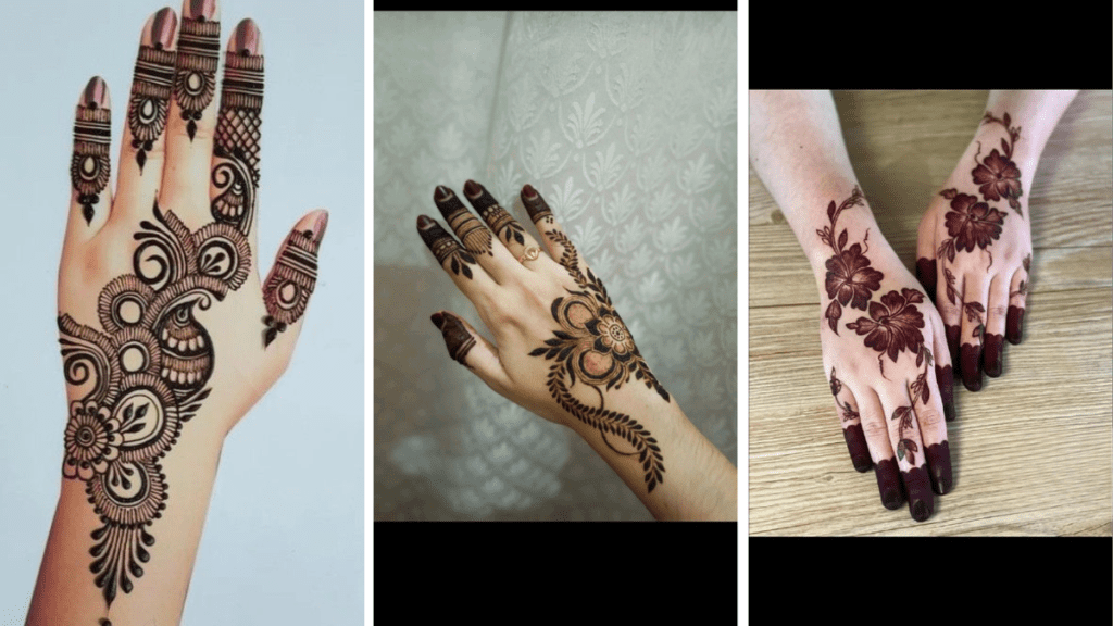 Eid Mehndi Design Simple