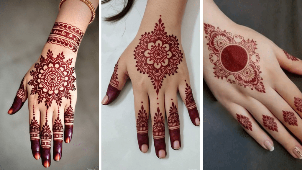 Easy Mehendi Design