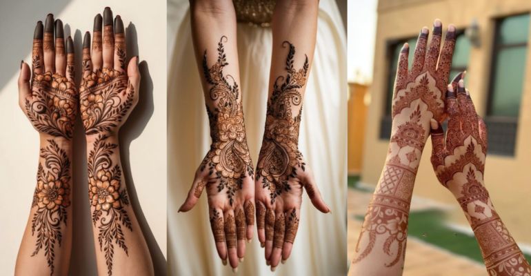 Motif Henna Simple