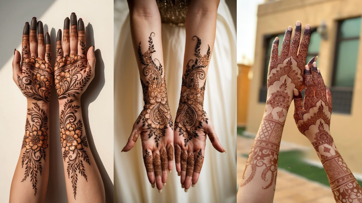 Motif Henna Simple