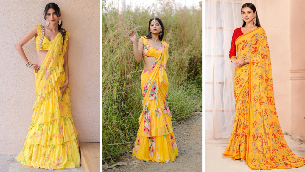 Haldi Outfits