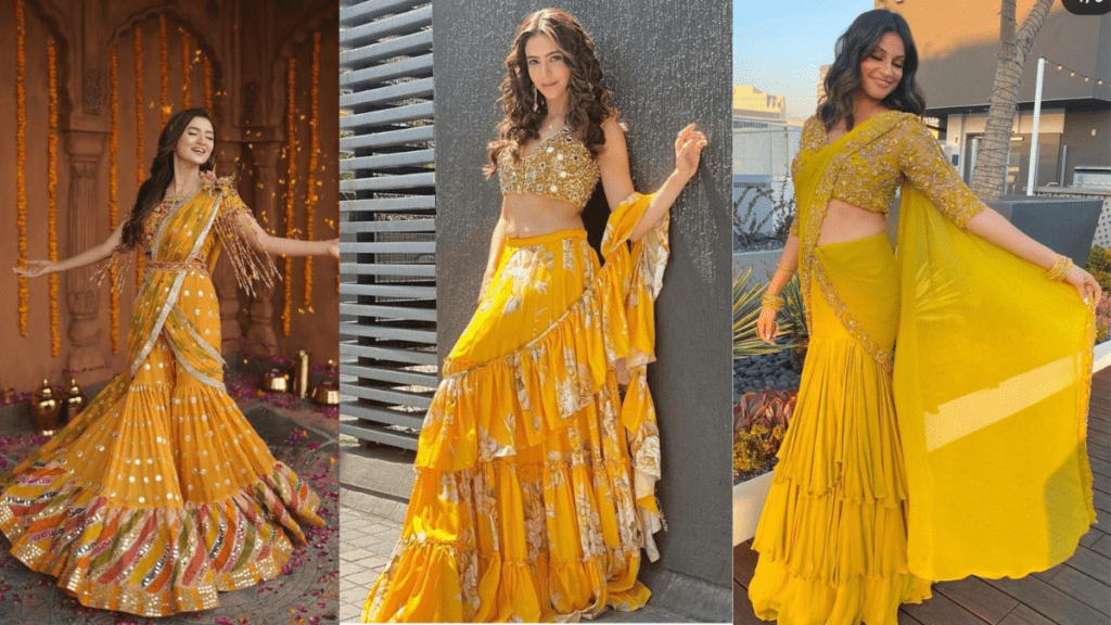 Haldi Outfits for Women
