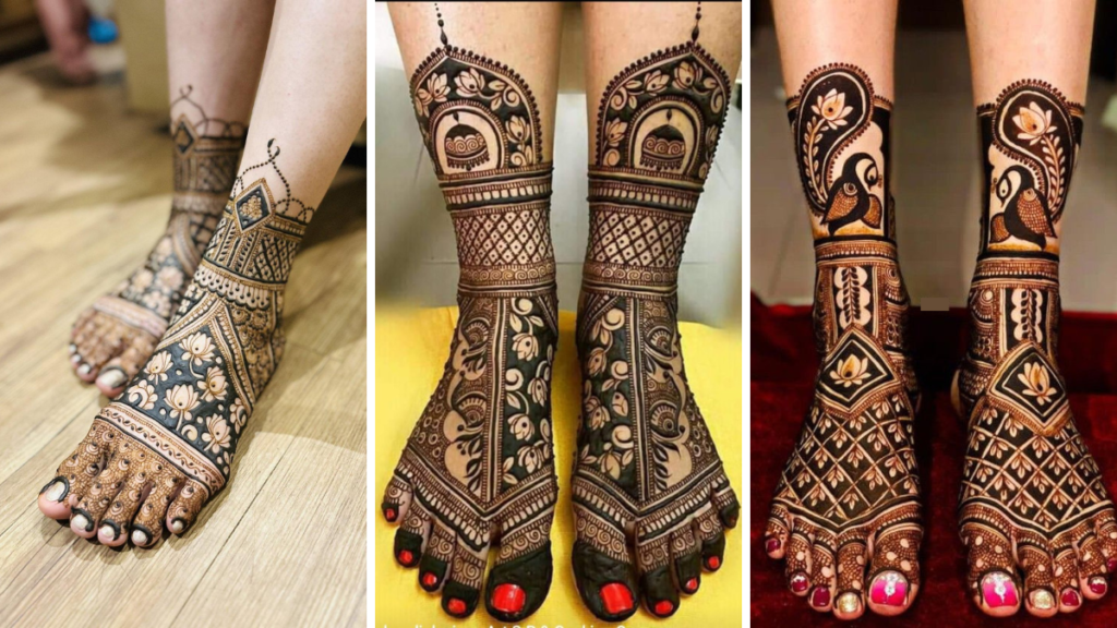 Feet Mehndi Designs
