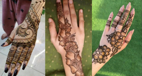 Mehndi Design for Girls Back Hand