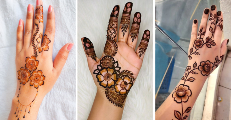 Aesthetic Simple Mehndi Designs