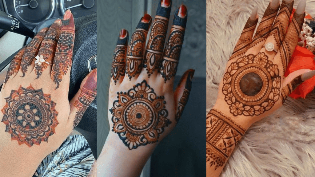 Mehndi Designs Simple Tikki