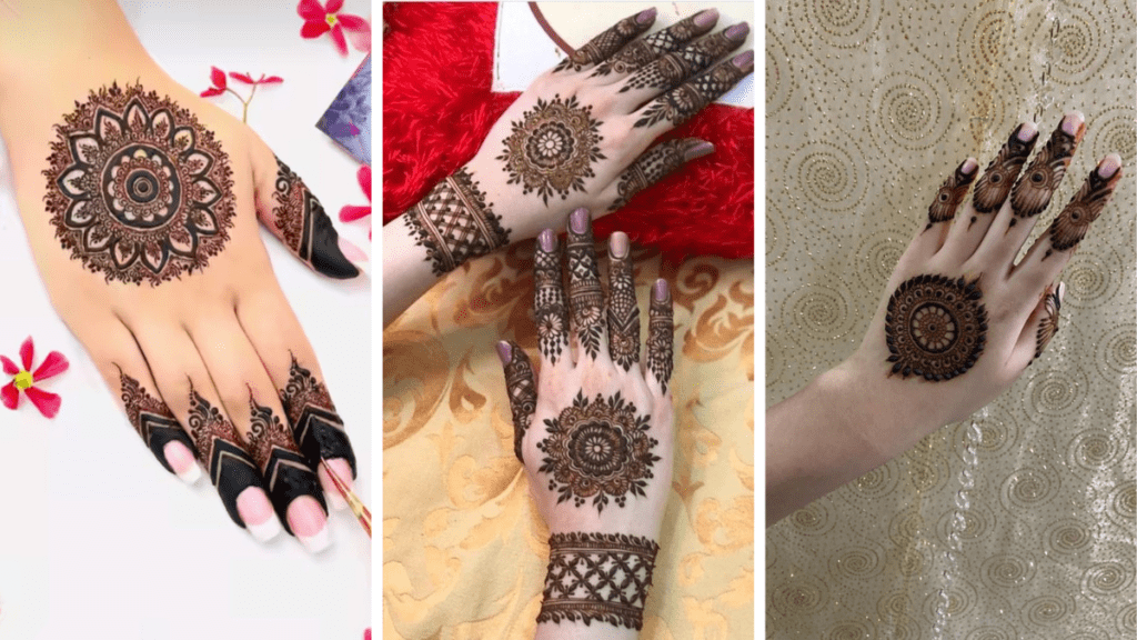Mehendi Simple Designs