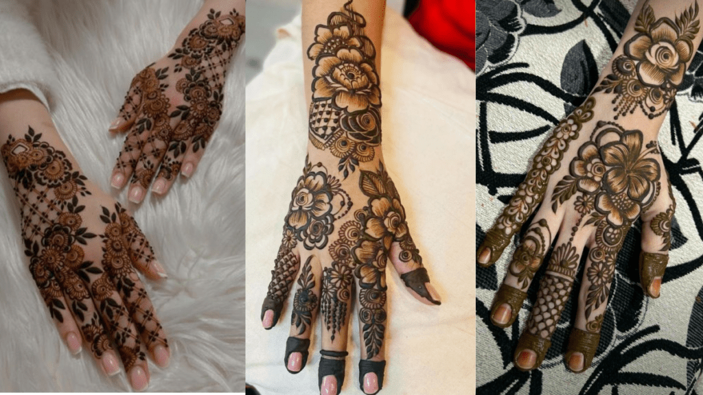 Simple Bridal Mehndi Designs