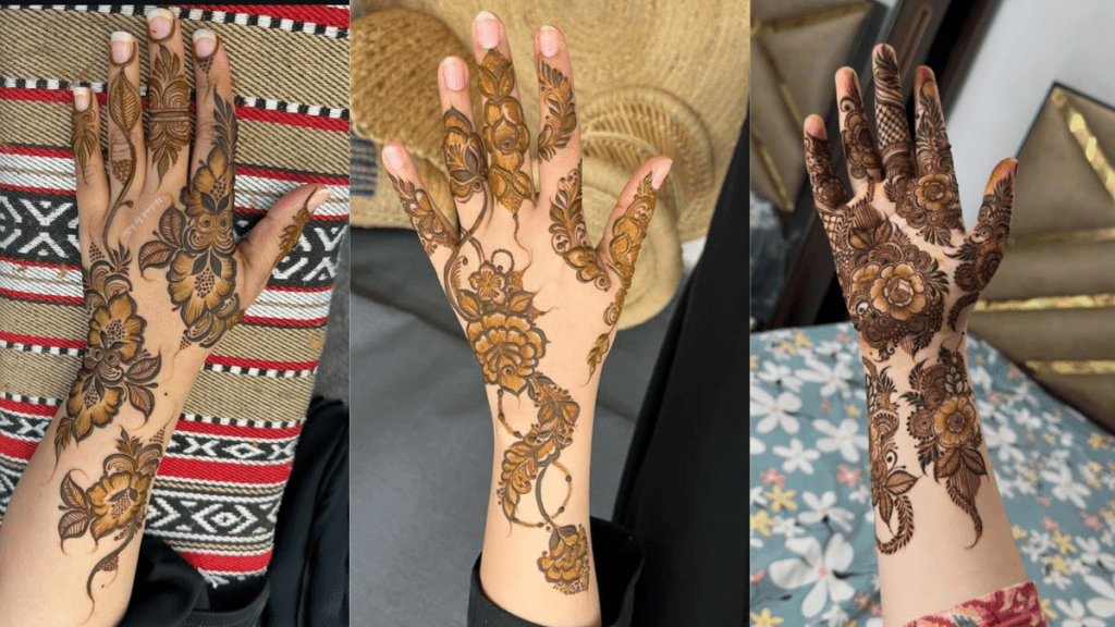 Simple Mehndis Design