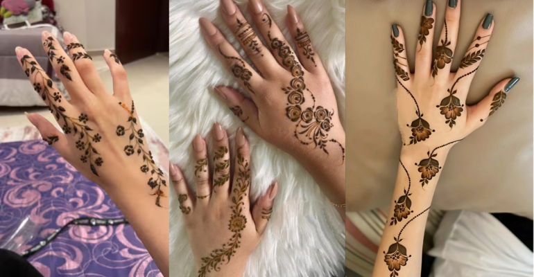 Simple Mehndi Design for Girls