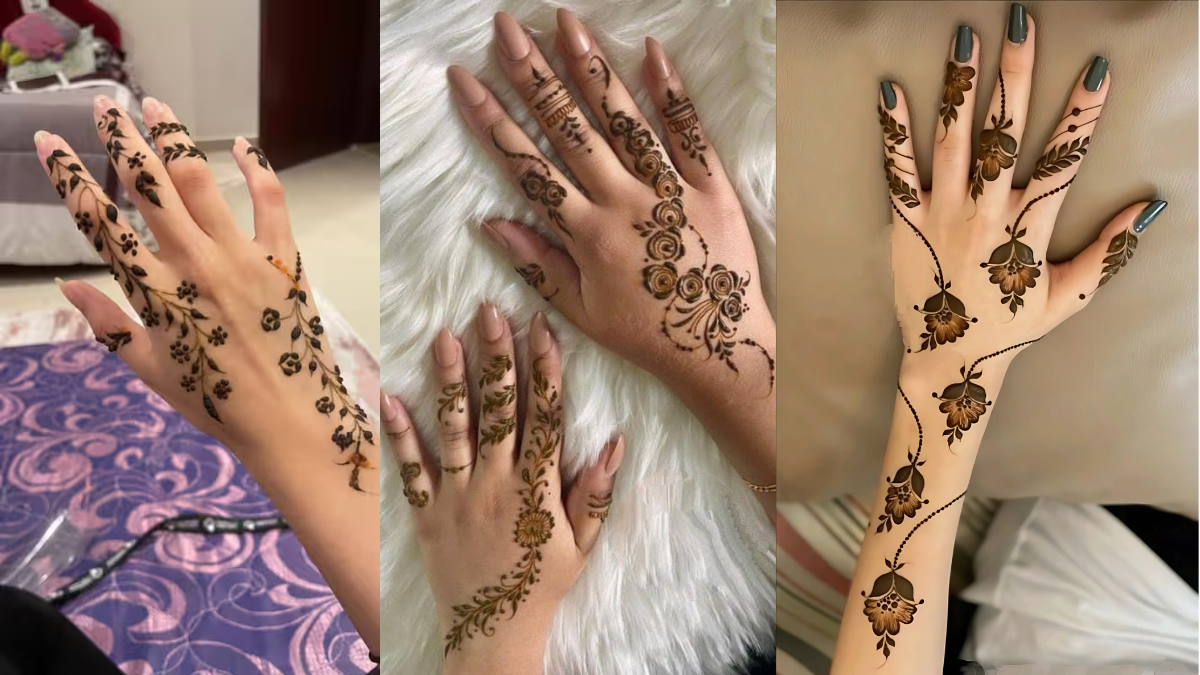 Simple Mehndi Design for Girls