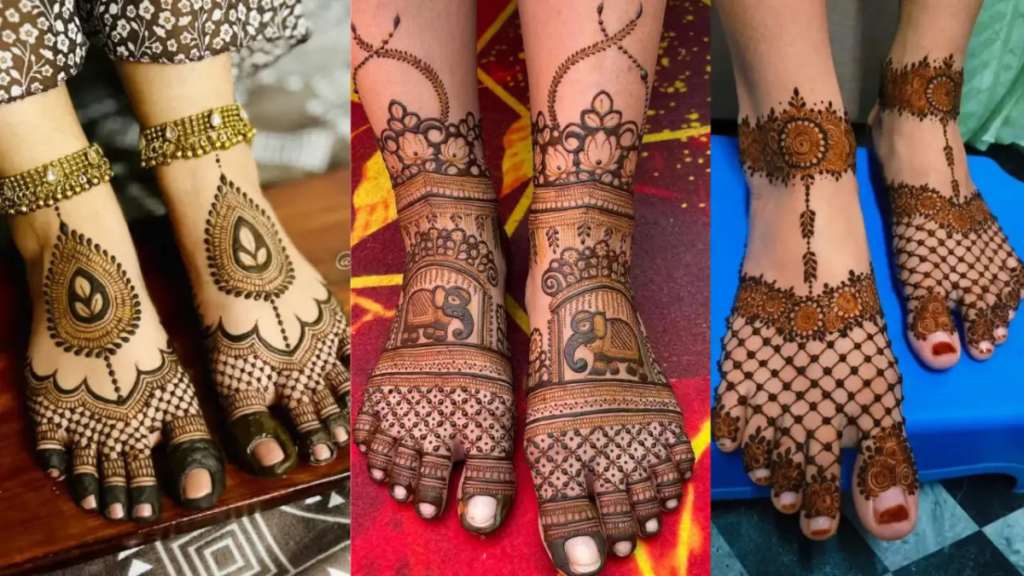 Pair Ki Mehndi Design