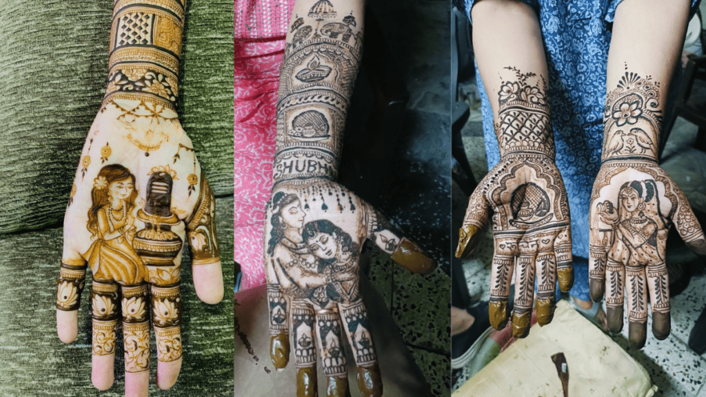 Trending Sawan Mehndi Design