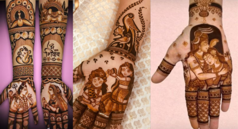 Latest Sawan Mehndi Patterns