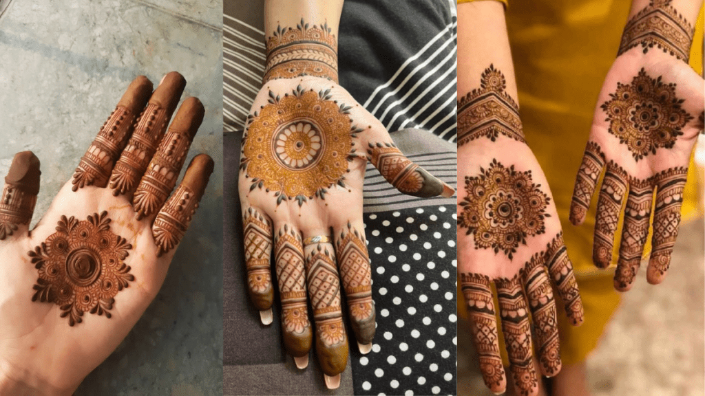 Short Mehndi Designs