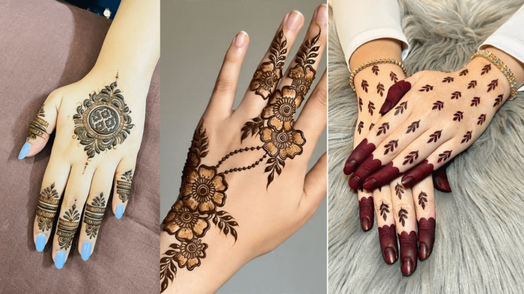Modern Mehndi Designs