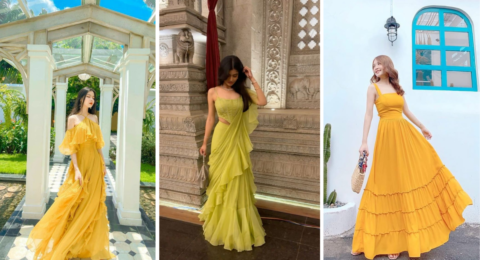 Haldi Look