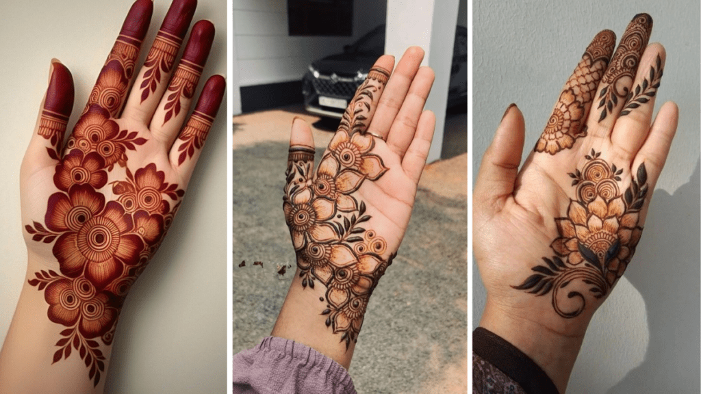 Engagement Mehndi Design