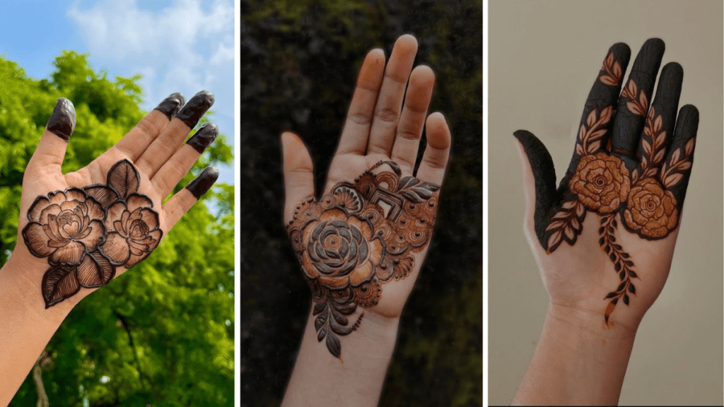 Patch Mehndi Design