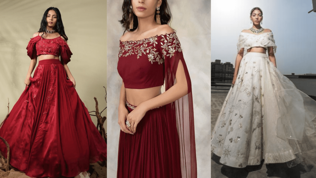Stylish Lehenga Blouse Design
