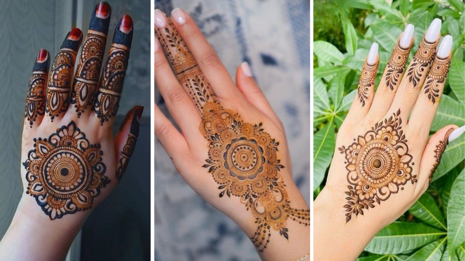 Round Mehndi Designs