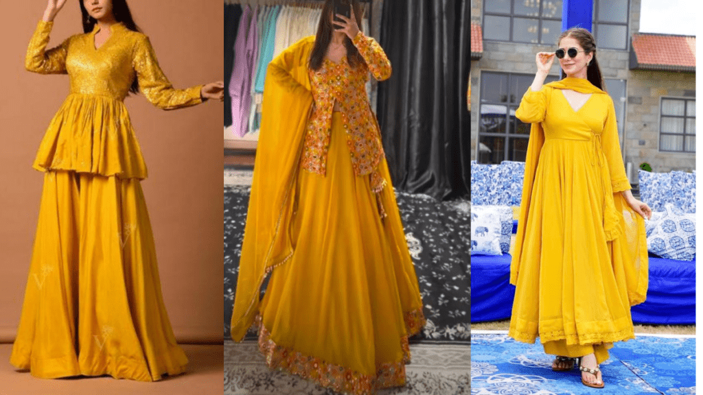 New Haldi Dress