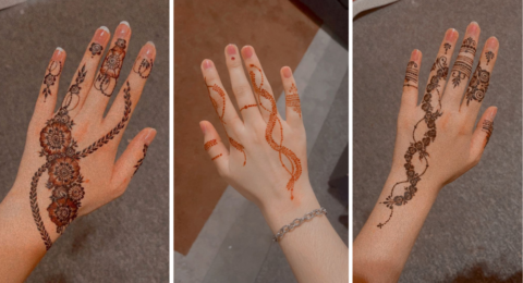 Mehndi Design Finger