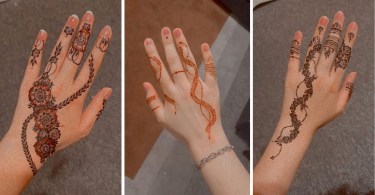 Mehndi Design Finger