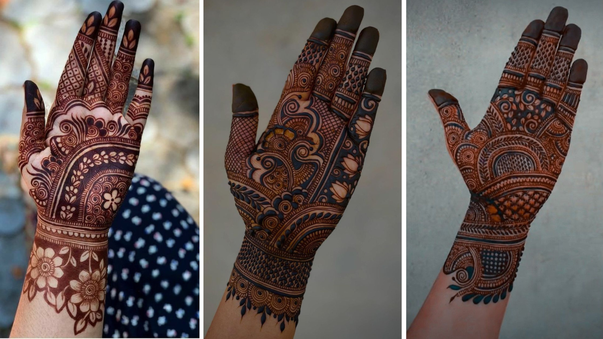Easy Full Palm Mehndi Designs