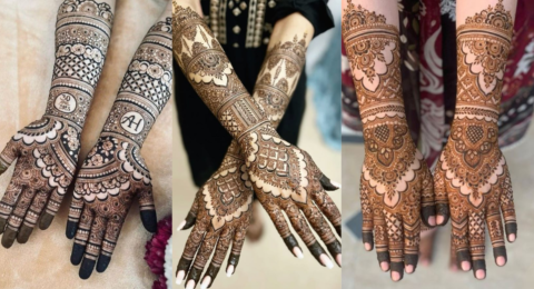 Mehndi Hand Design