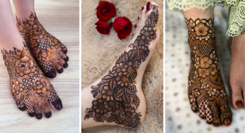 Foot Mehndi Design Photos