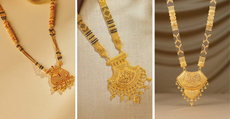 Mangal Sutra Design Gold