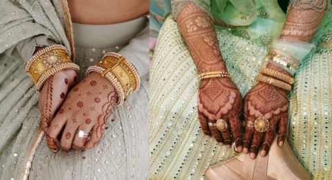 Easy mehndi design back hand
