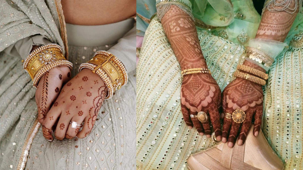 Easy mehndi design back hand