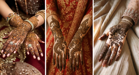 Engagement Mehndi Design