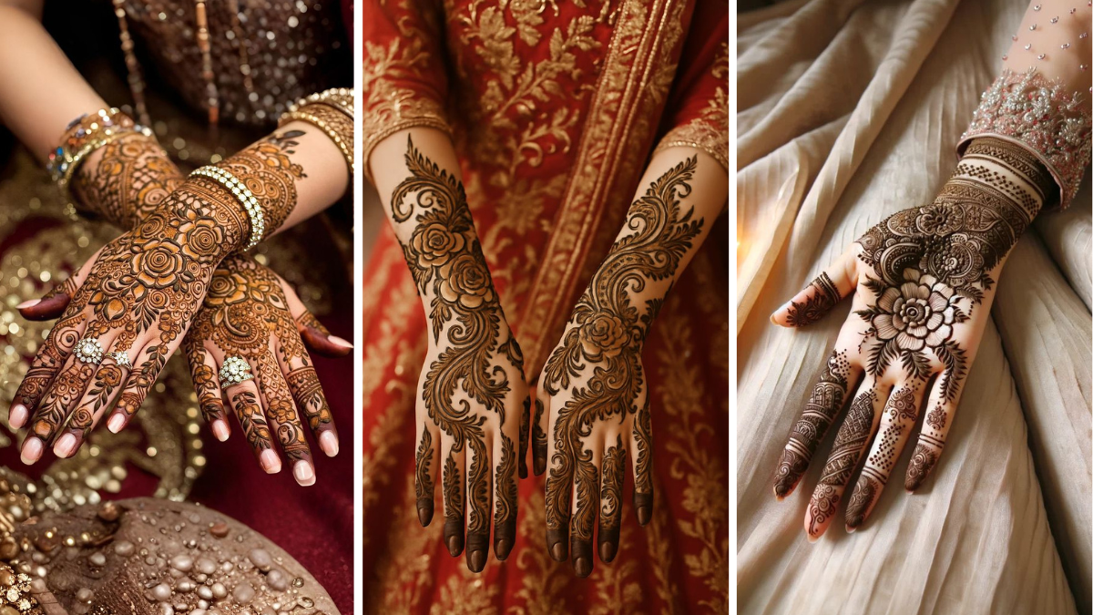 Engagement Mehndi Design