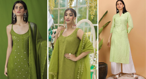 Mehndi Ceremony Dress Girl