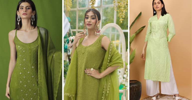 Mehndi Ceremony Dress Girl