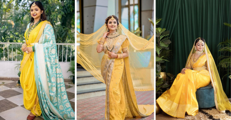 Haldi Outfit for Bride