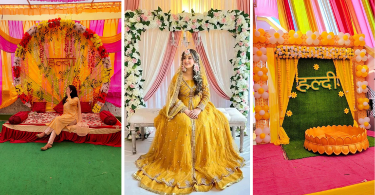 Haldi Decoration Ideas