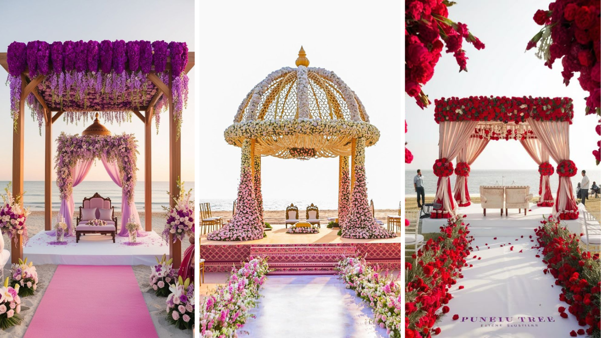 Simple Mandap Decoration