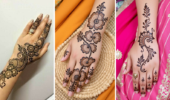 Aesthetic Mehndi Design Simple